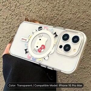 Hello Kitty White iPhone 16 Pro Max Case